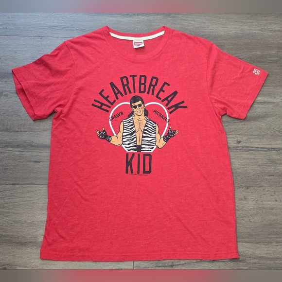 HOMAGE Other - Homage Shawn Michaels Short Sleeve Mens Tee Size Large 2021 WWE Triblend